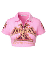 Vale Forever Rebirth Rugby Women's Tee Pink *In-Store Exclusive*